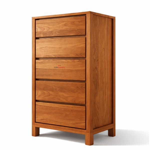 hawker chest 5 drawers teakwood