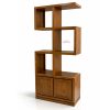 Sole teak wood bookshelf