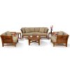Handy teak wood sofa set