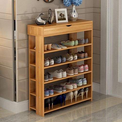 Modern Wooden Shoe Rack | Indoor Show Cabinet | Malaysia