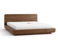 Scade teak bed side view