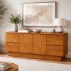 teakwood modern sideboard side inspo