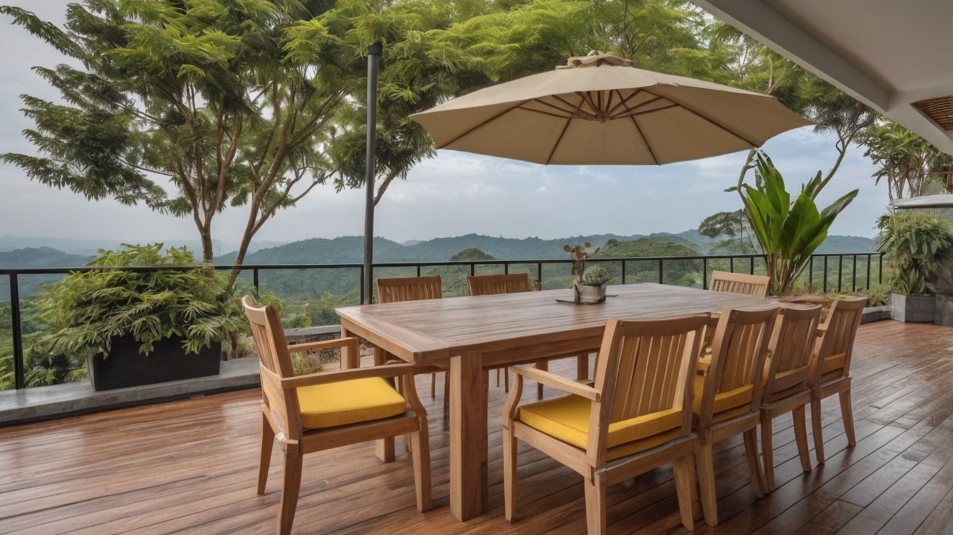 Blogs Lifelike Vision outdoor dining table set simple aesthetic tre 3