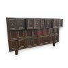 sage-black-reclaimed-teak-sideboard-drawers-open