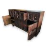 sage-black-reclaimed-teak-sideboard-doors-drawers-open