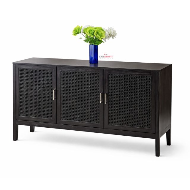 talia teakwood rattan sideboard  640x640
