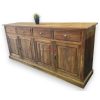 rustic teak wood cabinet old wood