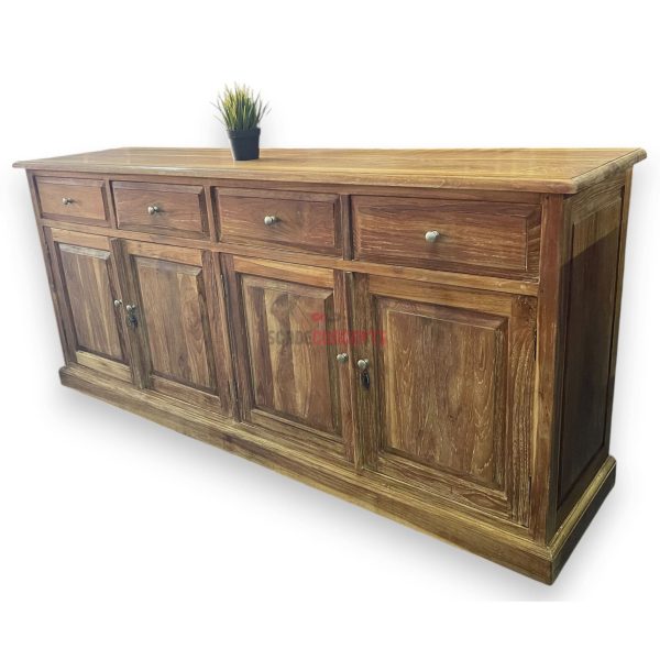 rustic teak wood cabinet old wood
