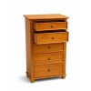 Vintage Chest 5 Drawers Open