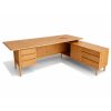 Teak writing table Elle back
