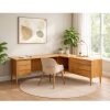 Teak writing table Elle inspo