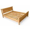 tradtional teak wood bed frame side