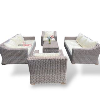 Lary sofa rattan set coffee table