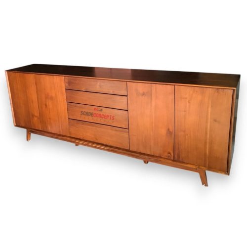 teak sideboard vintage danish walnut