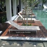 Commercial Projects stainless steel white batyline loungers hotel poolside outdoor 1 150x150