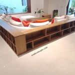 Commercial Projects teak bookshelves ground  150x150