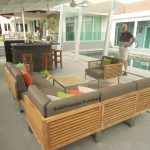 Commercial Projects tessin sofa set poolside bar table stool teak wood  150x150