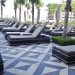 Commercial Projects wicker longers cushions outdoor parasols resort  150x150
