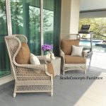 Commercial Projects wicker royal single seater poolside  150x150