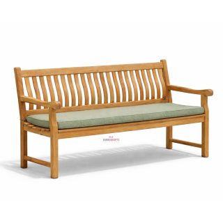 Florida teakwood outdoor bench