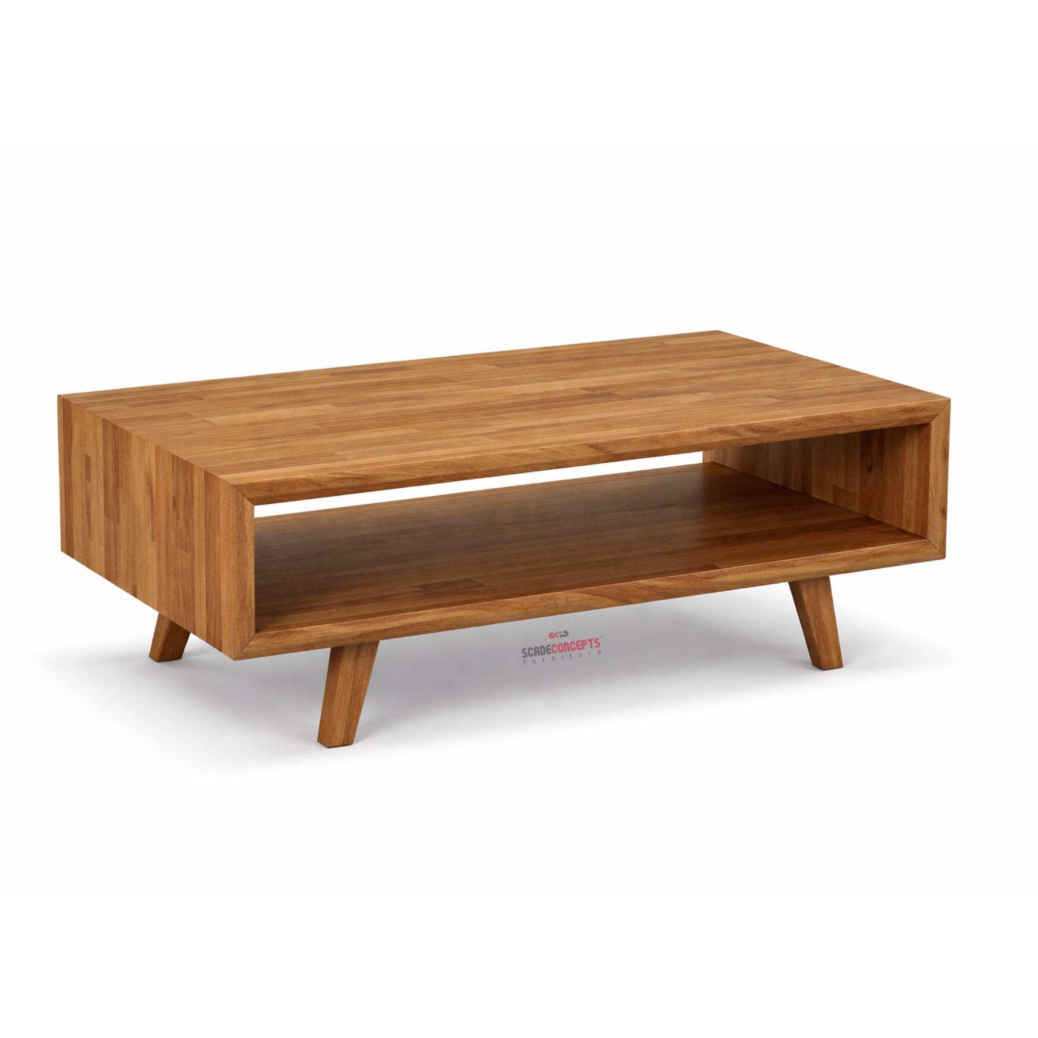 Hunza Teak Coffee Table side