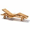 florida teakwood lounger
