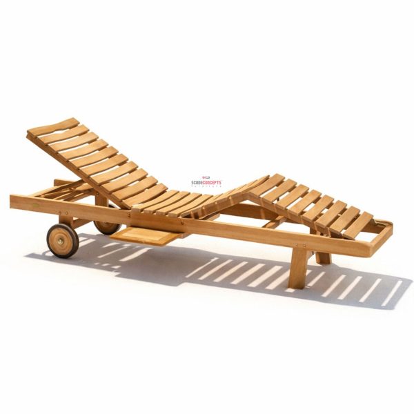 florida teakwood lounger