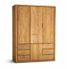 marion teak wood wardrobe