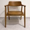 slate solid teakwood dining chair