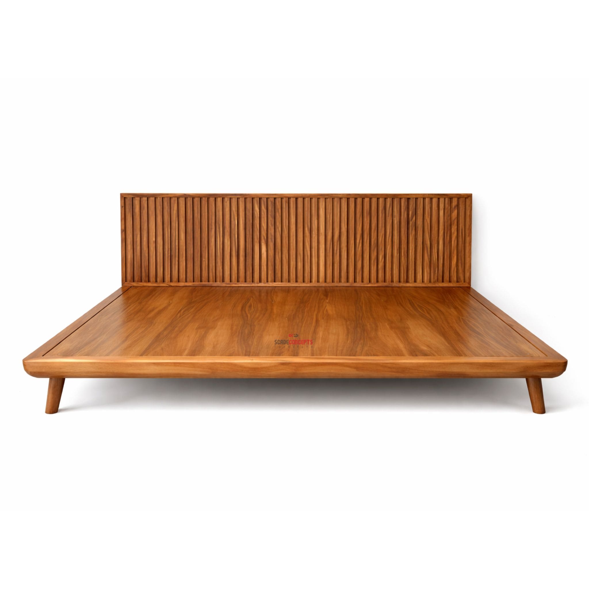 Nordik Slatted Teak Bed frame