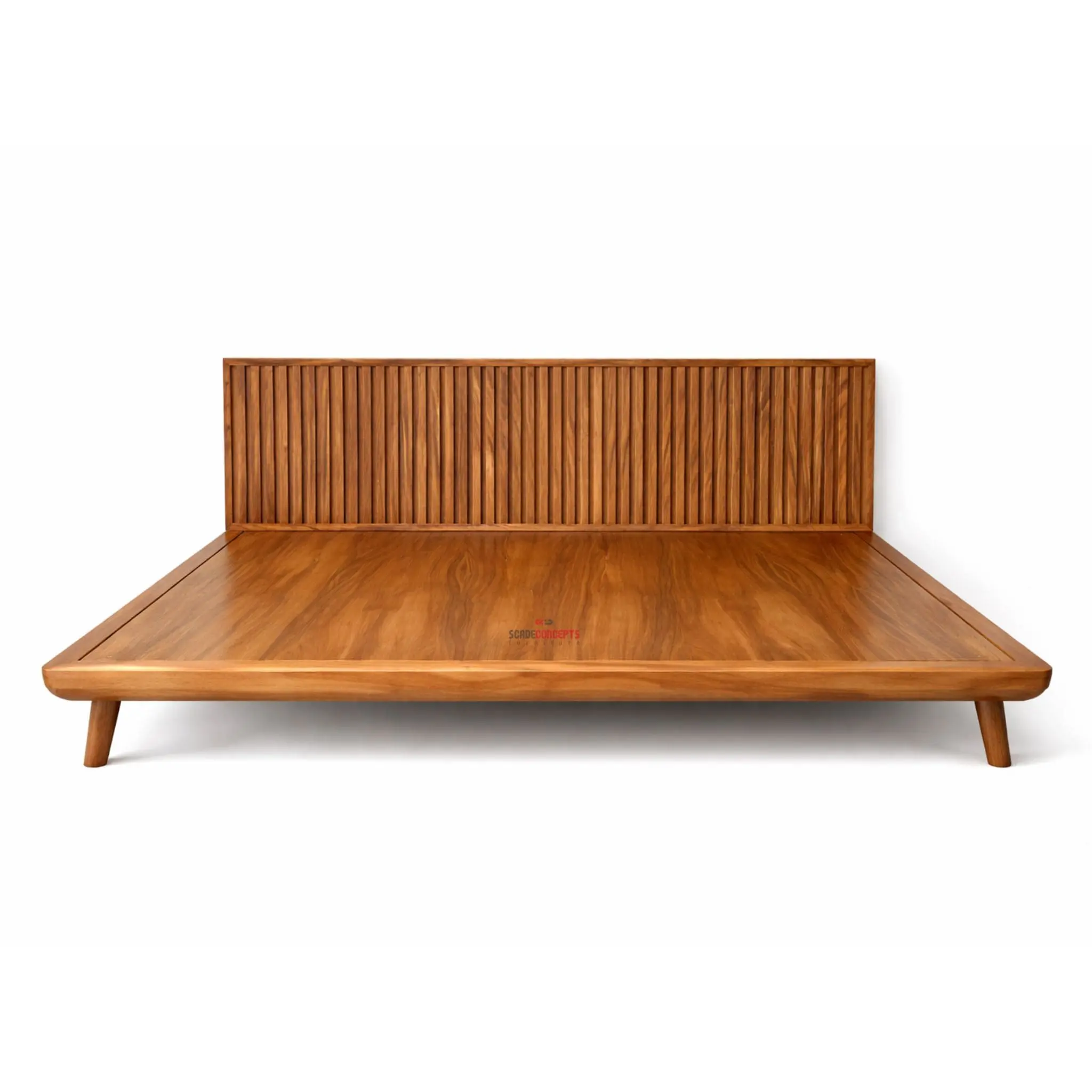 Nordik Slatted Teak Bed frame
