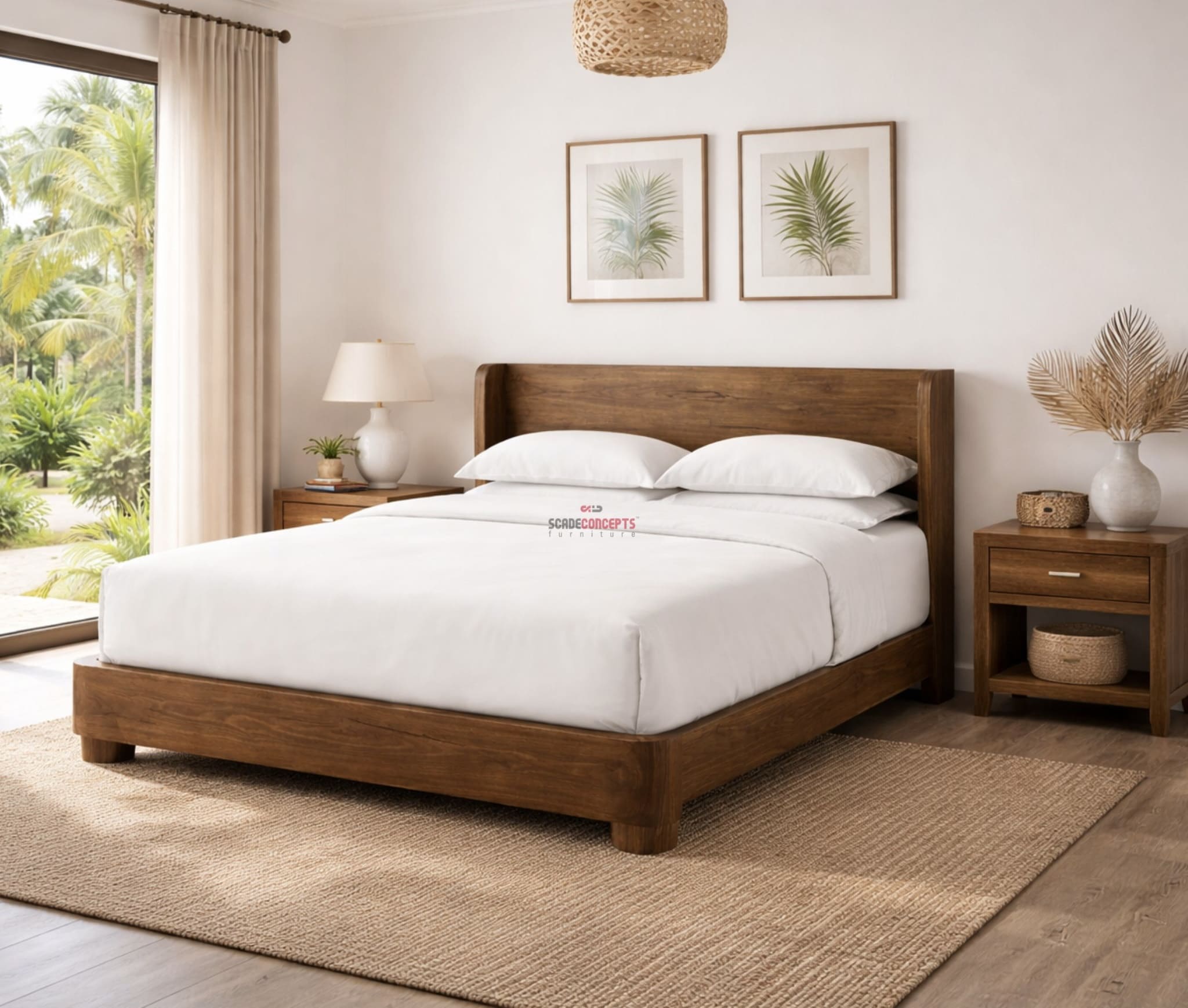Ridge Teak Bed Frame house inspo