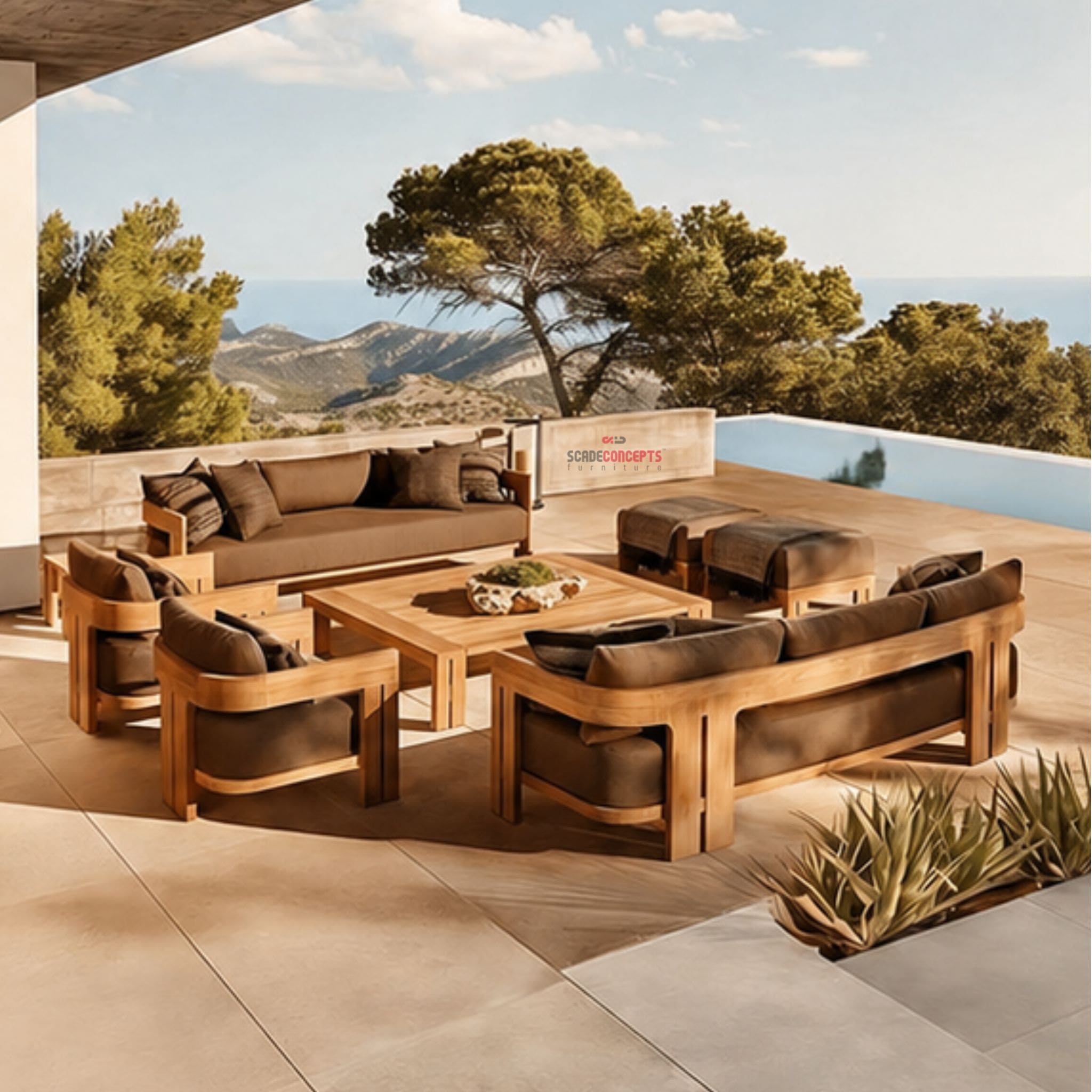Ardena contemporary teak sofa inspiration