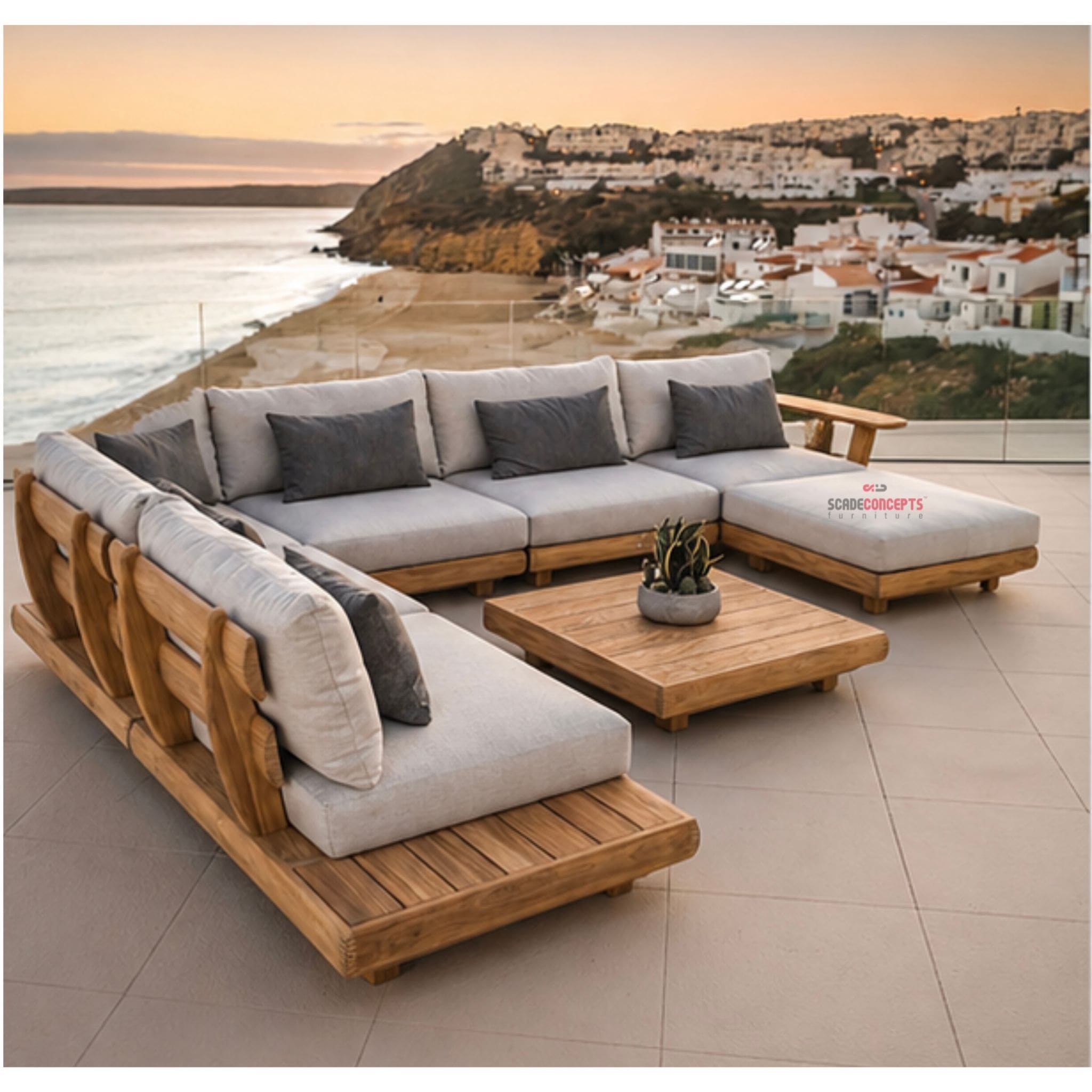 Orlan Premium Teak Sofa inspo