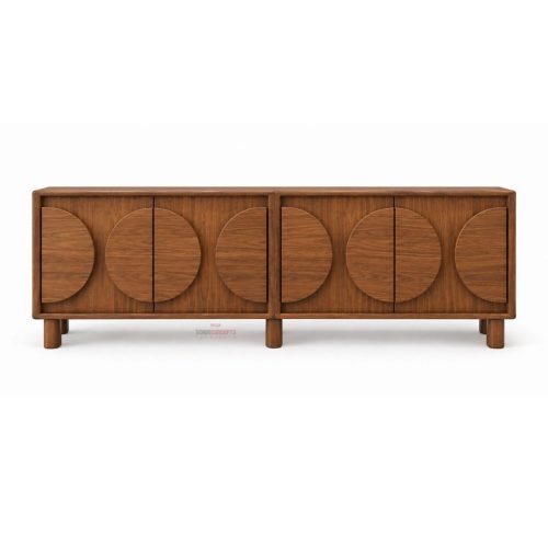 bulan teakwood sideboard cabinet front